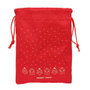 Safta Saquito Plano Casitas Merry Xmas 26x34x1 cm
