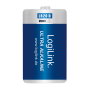 LogiLink Baterías Ultra Power Alkaline LR20, 2 unidades en blíster
