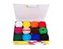 Jovi Estuche de Témpera Gouache de 12 Botes de 35 ml con Pincel