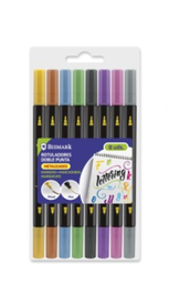 Bismark Rotulador Fino/Medio 8 Piezas 8 Colores 330013