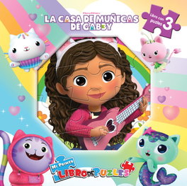 PHIDAL EDITIONS La casa de muñecas de Gabby (Libro+3 puzles)
