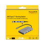 DeLOCK USB Type-C™ Dockingstation 4K - Dual HDMI MST / USB 3.2 / SD / LAN / PD 3.0 87004