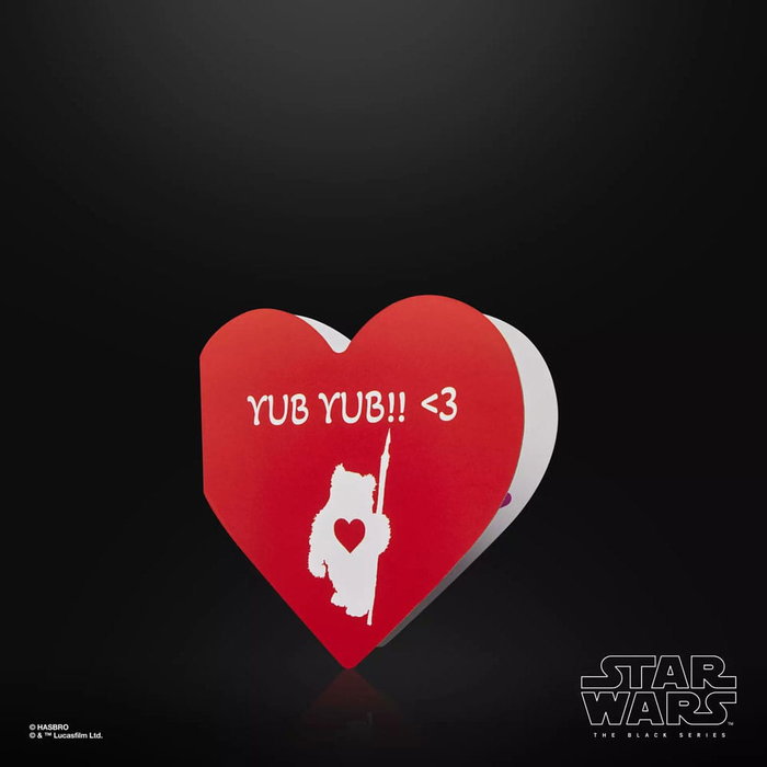 Star Wars Black Series Figura Ewok (Valentine’s Day Edition) 15 cm Star Wars Black Series Figura Ewok (Valentine’s Day Edition) 15 cm