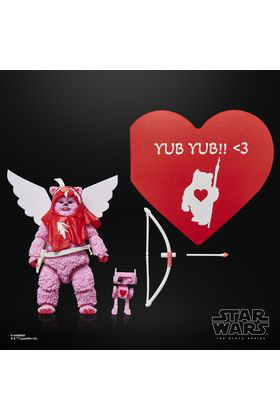 Hasbro Star Wars The Black Series Figura Ewok Valentine's Day Edition 15 cm