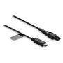 DeLOCK Cable de carga USB Type-C™ a 2 pines 15 V para Philips OneBlade Pro 360 HQ7 HQ8 HQ9 series, 1 m