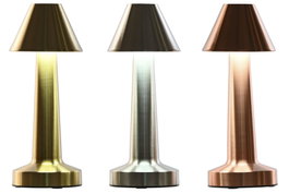 DKD Home Decor Lámpara de Sobremesa LED Recargable Táctil Surtida