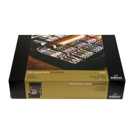 Rembrandt Set de pinturas al óleo en caja de madera Excellent