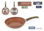 Inde Sartén Aluminio Forjado Inducción Tuttifrutti Quttin 24,5 cm (6 Unidades)