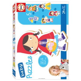 Educa Puzzle Baby Erase una vez (cuentos populares) de 5 unidades