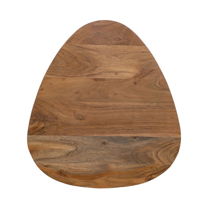 S/3 Mesa Centro Natural Madera-Metal 86 X 81 X 43 cm