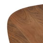 Ixia Juego de 3 Mesas de Centro Natural Madera y Metal