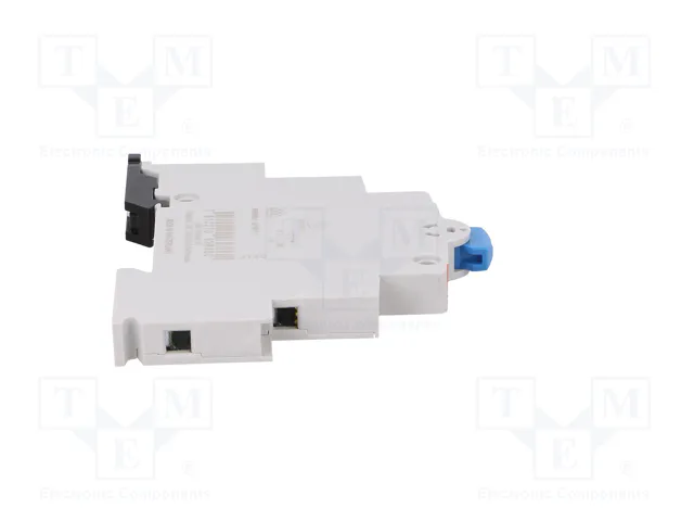 ABB Interruptor de botón Azul 16A 250VAC para raíl DIN