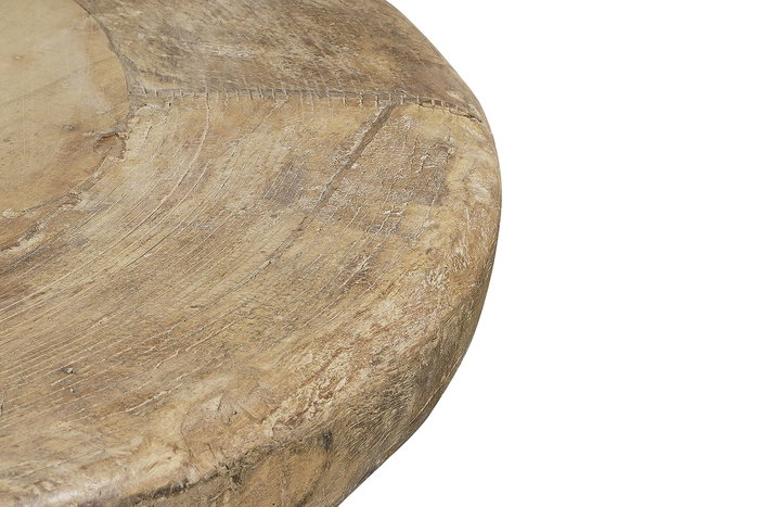 DKD Home Decor Mesa Comedor Unique / antique Teca 110 x 76 x 110 cm