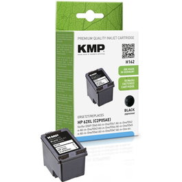 KMP H162 Cartucho de tinta negro compatible con HP C2P05AE 62 XL