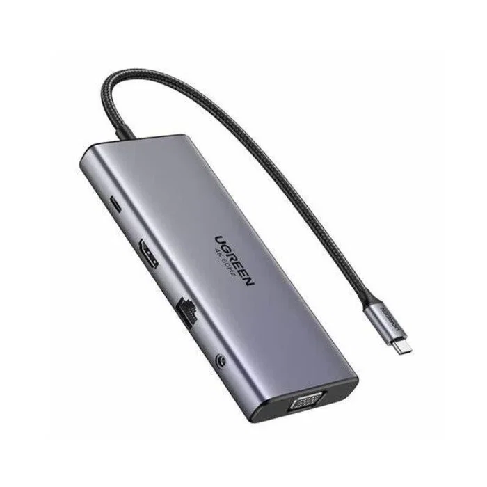 Ugreen Hub 11 en 1 USB-C Revodok Gris Ugreen Hub 11 en 1 USB-C Revodok Gris