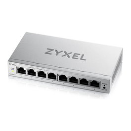 Zyxel GS1200-8V3 Switch Gigabit L2 Gestionado de 8 Puertos, 16 Gbit/s, QoS, VLAN, Escritorio, sin Ventilador