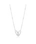 Ania Haie Collar N021-01H CHAIN REACTION de Plata de Ley
