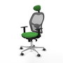 PIQUERAS Y CRESPO Silla de oficina Jorquera Verde y Gris