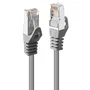 Lindy 48391 - Cable de Red Ethernet Cat5e F/UTP (FTP) Gris 1 m, Conectores RJ45 Macho