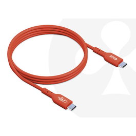 CLUB-3D Cable USB-C USB 2.0, 240W PD, 1 m, Naranja