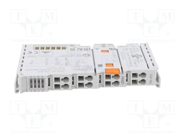 WAGO 750-652 Interfaz Serie RS-232C/RS-485 Gris Claro
