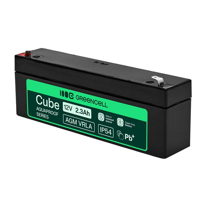 Green Cell AGM12V2-3AH-H Batería 12V 2,5Ah