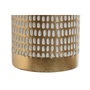 DKD Home Decor Jarrón de Metal Dorado 14,5x14,5x55,5 cm