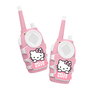 OTL TECHNOLOGIES Set Walkie Talkie Hello Kitty +3 años, Alcance 150m, Resistente y Ligero para Aventura Interior y Exterior