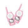 OTL TECHNOLOGIES Set Walkie Talkie Hello Kitty +3 años, Alcance 150m, Resistente y Ligero para Aventura Interior y Exterior