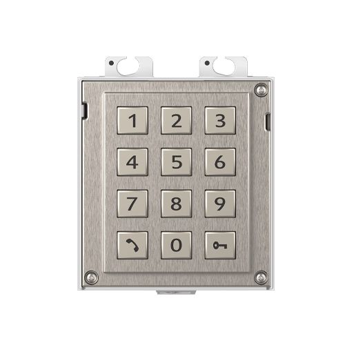2N Módulo de teclado IP Verso Plata