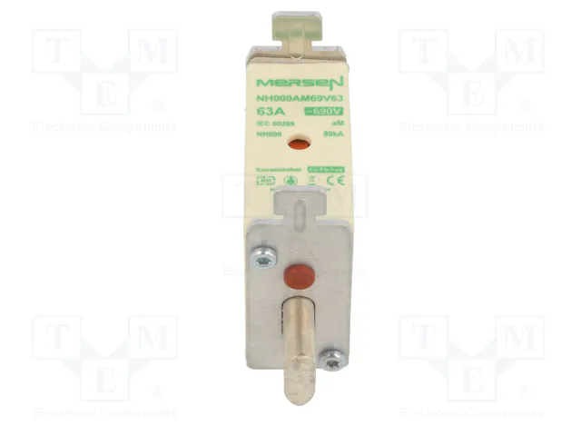 MERSEN Fusible de Cartucho NH000 63A 690VAC