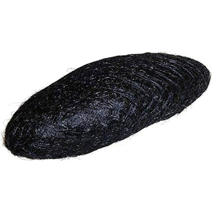 EuroStil Moño Relleno Grande Alargado Negro