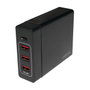 LogiLink Adaptador de mesa USB con 3x USB-A y 1x USB-C, 60W