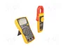 FLUKE Kit de Medición con Multímetro Digital FLK-117 y Pinzas FLK-323