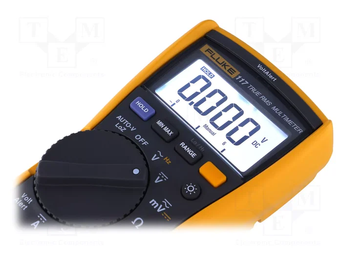 FLUKE Kit de Medición con Multímetro Digital FLK-117 y Pinzas FLK-323