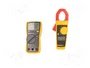 FLUKE Kit de Medición con Multímetro Digital FLK-117 y Pinzas FLK-323