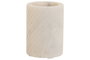 DKD Home Decor Portacepillos de Mármol Blanco Natural