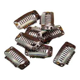 Bifull Clips para Extensiones Marrones 50 Unidades