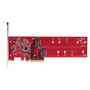 StarTech Tarjeta PCIe Adaptadora para 2 SSD M.2 NVMe o AHCI PCIe 4.0