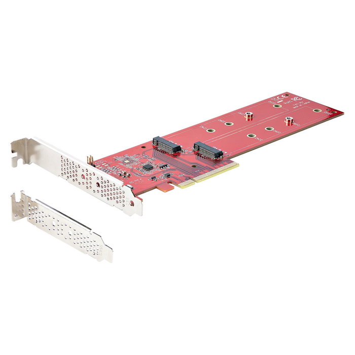 StarTech Tarjeta PCIe Adaptadora para 2 SSD M.2 NVMe o AHCI PCIe 4.0 StarTech Tarjeta PCIe Adaptadora para 2 SSD M.2 NVMe o AHCI PCIe 4.0