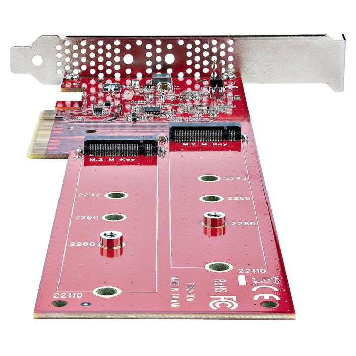 StarTech Tarjeta PCIe Adaptadora para 2 SSD M.2 NVMe o AHCI PCIe 4.0 StarTech Tarjeta PCIe Adaptadora para 2 SSD M.2 NVMe o AHCI PCIe 4.0