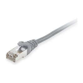 EQUIP Patch Cable Cat6A S/FTP 2xRJ45 2m Gris LSZH 606704 - 10GBase-T, PoE+, 10000 Mbit/s, 500 MHz, Halogen Free, Macho a Macho