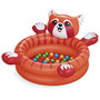 Bestway Piscina de Bolas Suelo Acolchado Hinchable Infantil Panda 107x94x58 cm +2 Años Interior y Jardin 52702