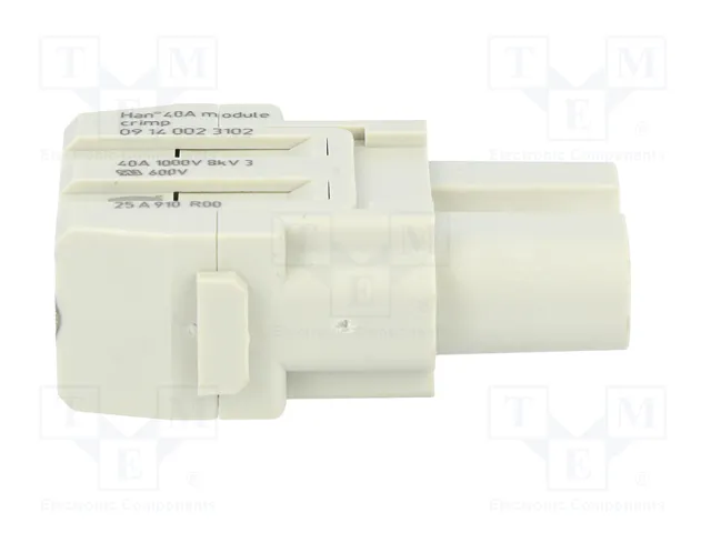 HARTING Módulo de conector hembra Han Modular 40A