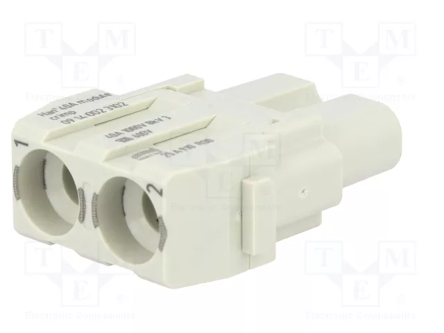HARTING Módulo de conector hembra Han Modular 40A