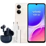 Vivo Y21 Smartphone 5G 4GB RAM 256GB 6.74 Pulgadas Batería 6500mAh Carga Rápida 44W Dual SIM Android 16 Color Oro