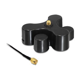 DeLOCK 88439 Base de antena con conector RP-SMA y cable RG-174 de 1 m