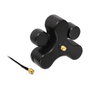DeLOCK 88439 Base de antena con conector RP-SMA y cable RG-174 de 1 m