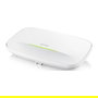 Zyxel NWA210BE Access Point WiFi 7 802.11be Tri-Banda 6/5/2.4 GHz hasta 11530 Mbps con 4 Antenas y PoE para Montaje en Techo