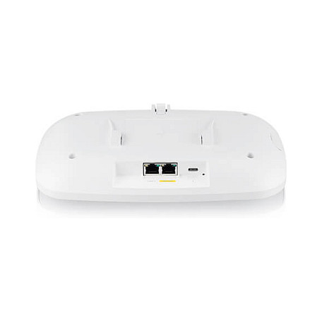 Zyxel NWA210BE Access Point WiFi 7 802.11be Tri-Banda 6/5/2.4 GHz hasta 11530 Mbps con 4 Antenas y PoE para Montaje en Techo